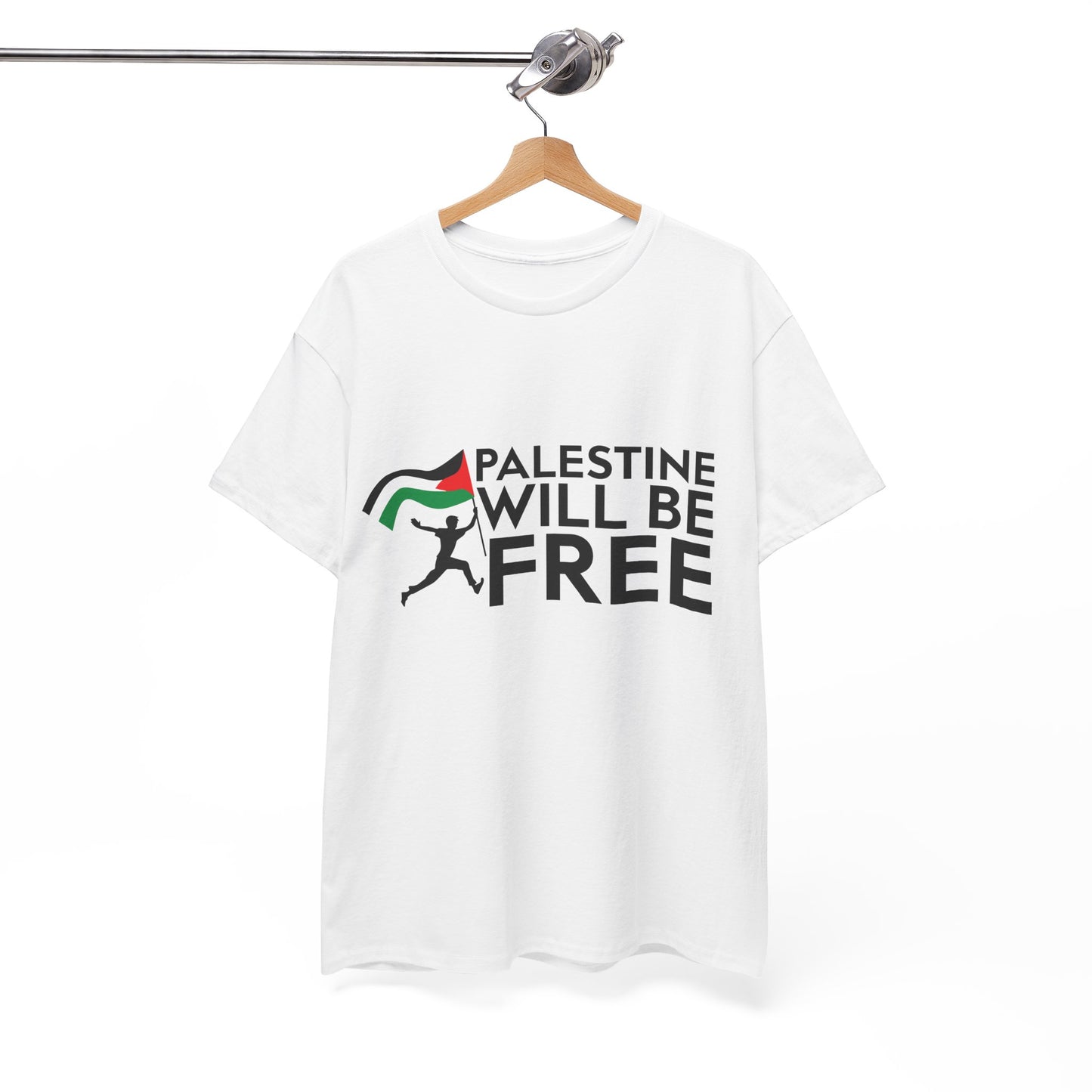 Palestine Will Be Free Unisex Heavy Cotton Tee, Activism Shirt