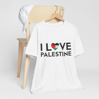 Love Palestine Unisex Tee, Protest Shirt