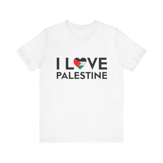 Love Palestine Unisex Tee, Protest Shirt