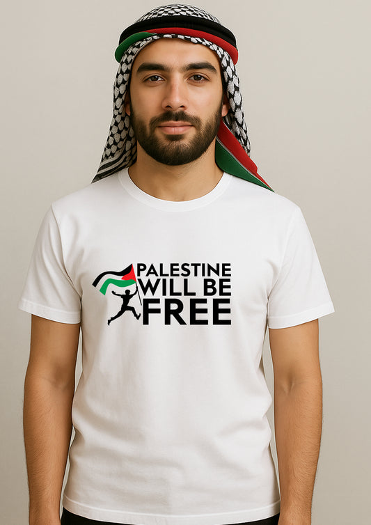 Palestine Will Be Free Unisex Heavy Cotton Tee, Activism Shirt